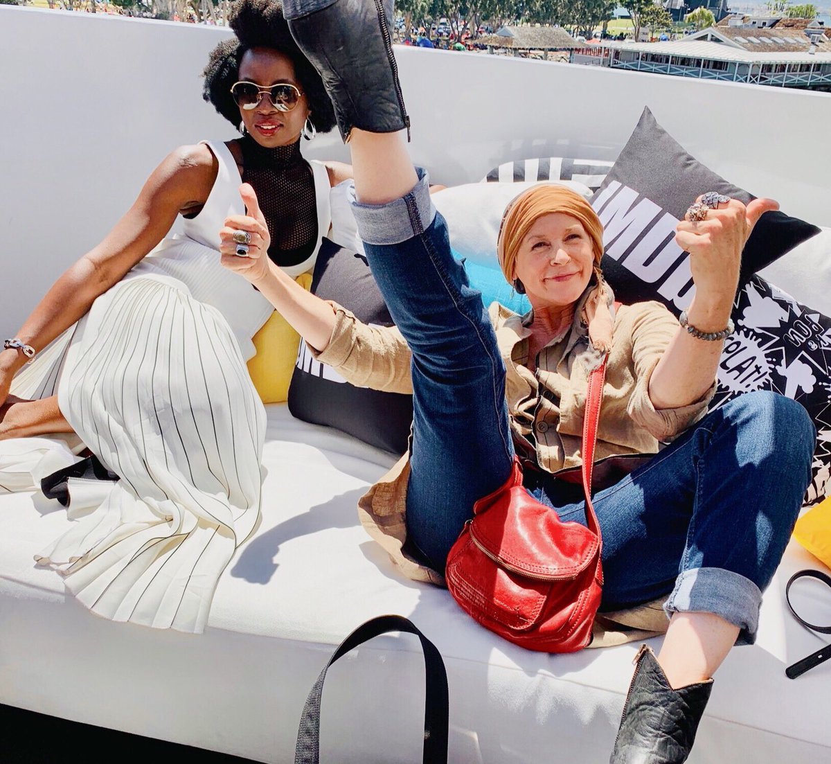 DanaiGurira's tweet image. “The Walking Dead family is forever. The connection between us never ends.” #TWD #SDCC