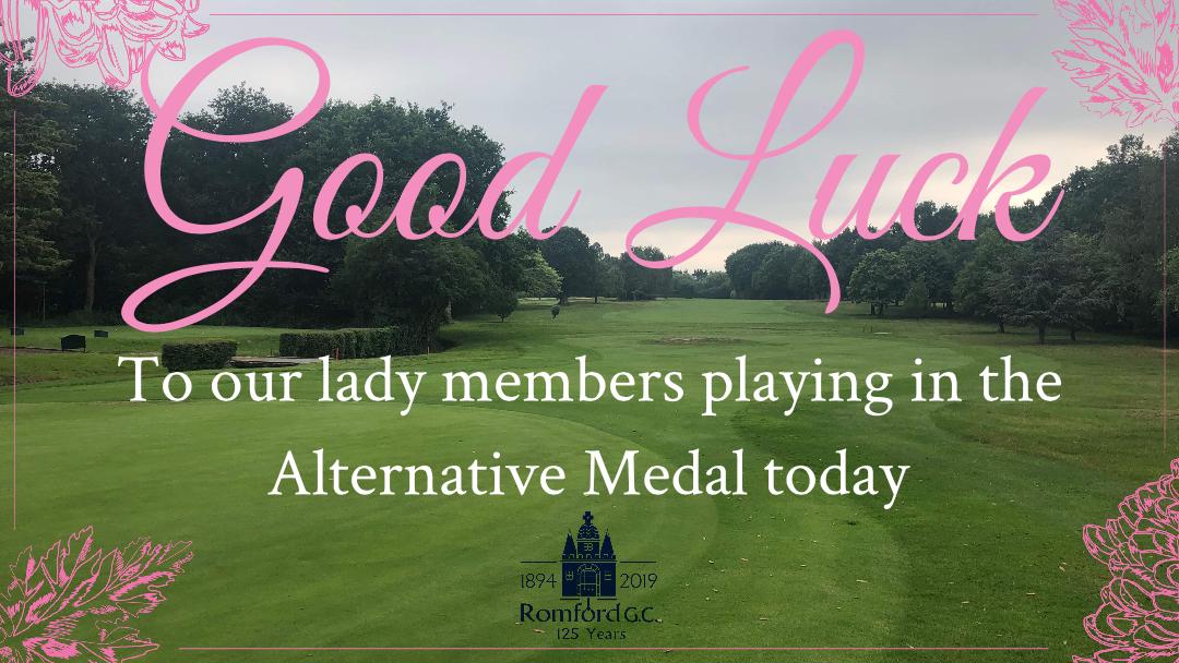 Romfordgolfclub's tweet photo. Good luck ladies in the alternative medal today #ladieswhogolf #ladygolfers #ladymemberswelcome #newmemberswelcome #easywalkingcourse #burncalories #healthbenefitsofgolf #girlswhogolf #membersclub https://t.co/EbPm0DoWUt