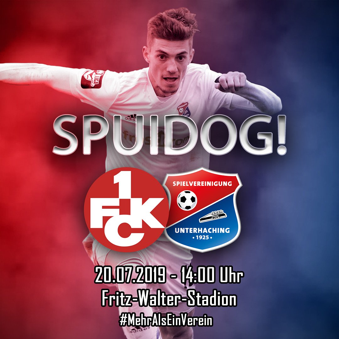 Es geht wieder los! Zum Auftakt geht's zum <a href="/Rote_Teufel/">1. FC Kaiserslautern</a> 🔴🔵
⚽ Anpfiff ist um 14.00 Uhr
📺 Live bei #MagentaSport und im <a href="/BR_Presse/">BR - Bayerischer Rundfunk</a>
#FCKUHG #MehrAlsEinVerein #3liga #zeigtsuns #fu3ball