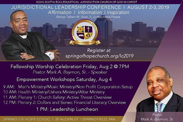 TalbertSwan's tweet photo. Get ready for Affirmation, Information, and Inspiration - Leadership Conference 2019. #
#413Hope
#NSCOGIC https://t.co/OU540UyOWs https://t.co/qVX9lH5Zqg