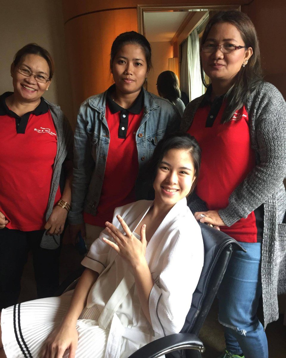 tripleluck168's tweet photo. Here is another celebrity, #KissesDelavin getting #TripleLized What are you waiting for? #TripleLuckBrowAndNailSalon is open for your beauty needs. https://t.co/c9FdFbHTha