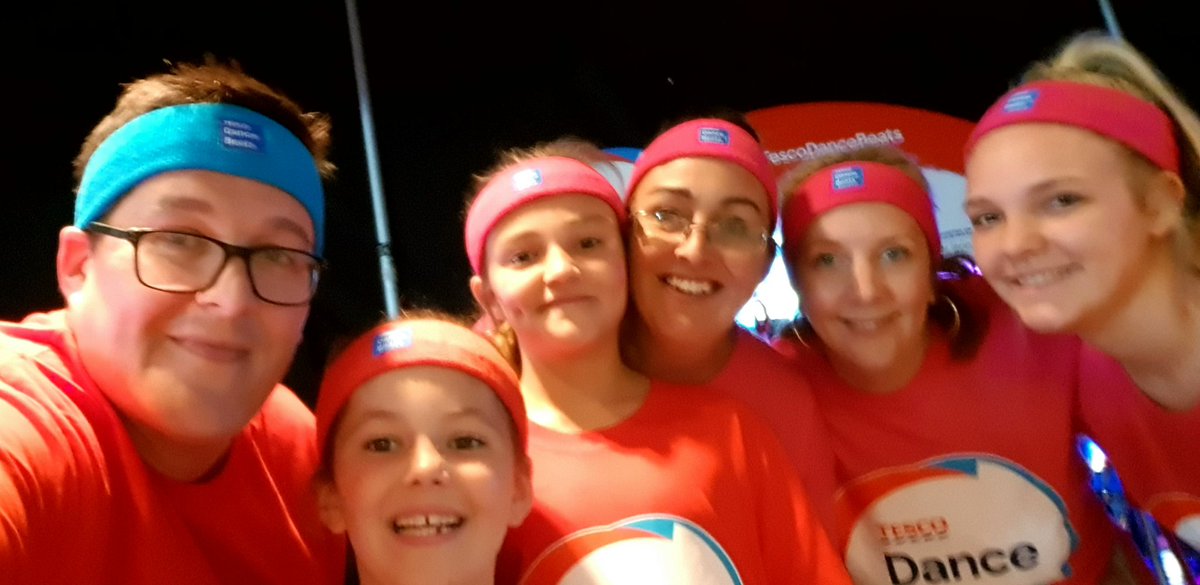 Team wotton (and kids) #tescodancebeats
