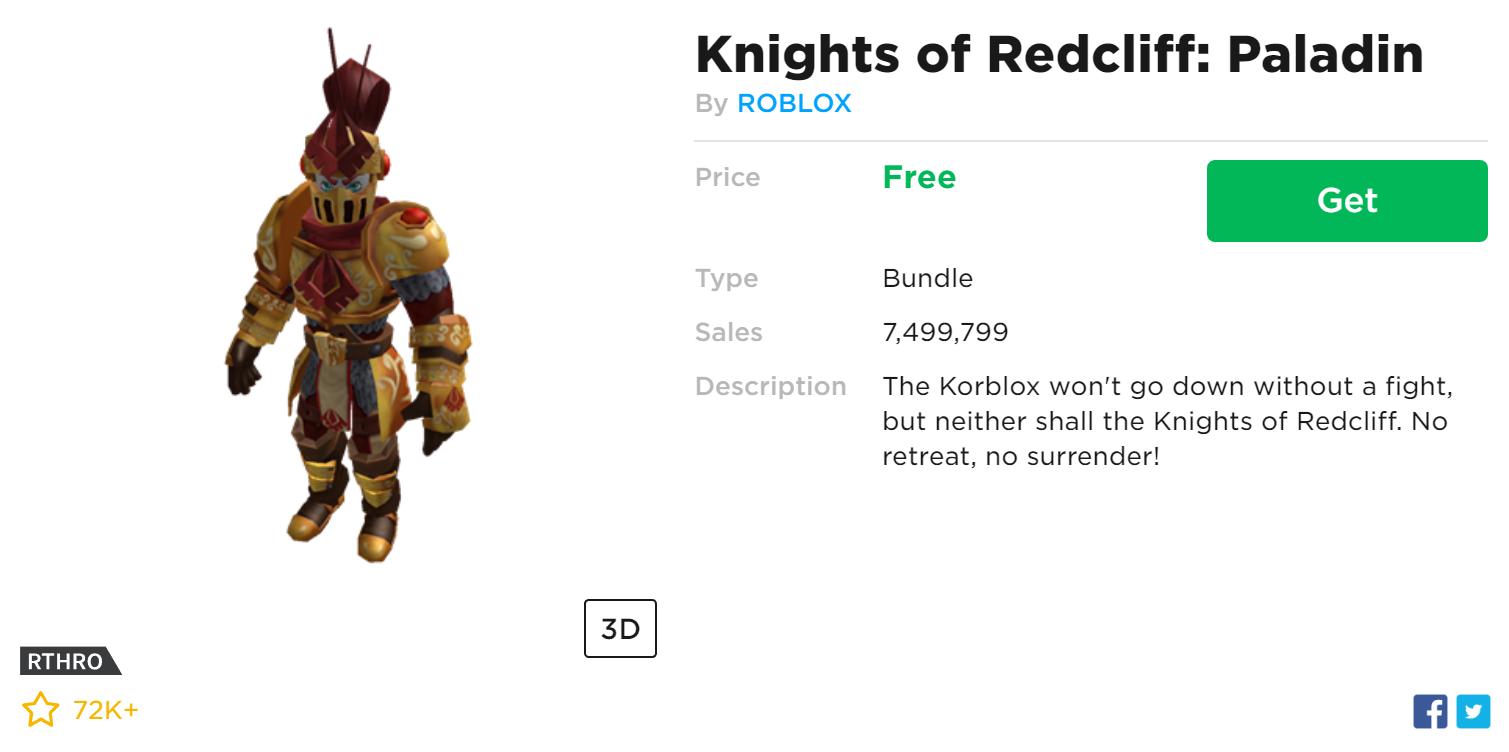 Roblox Knights Of Redcliff Paladin Robux Generator Computer - enchanted knight of redcliff right arm roblox