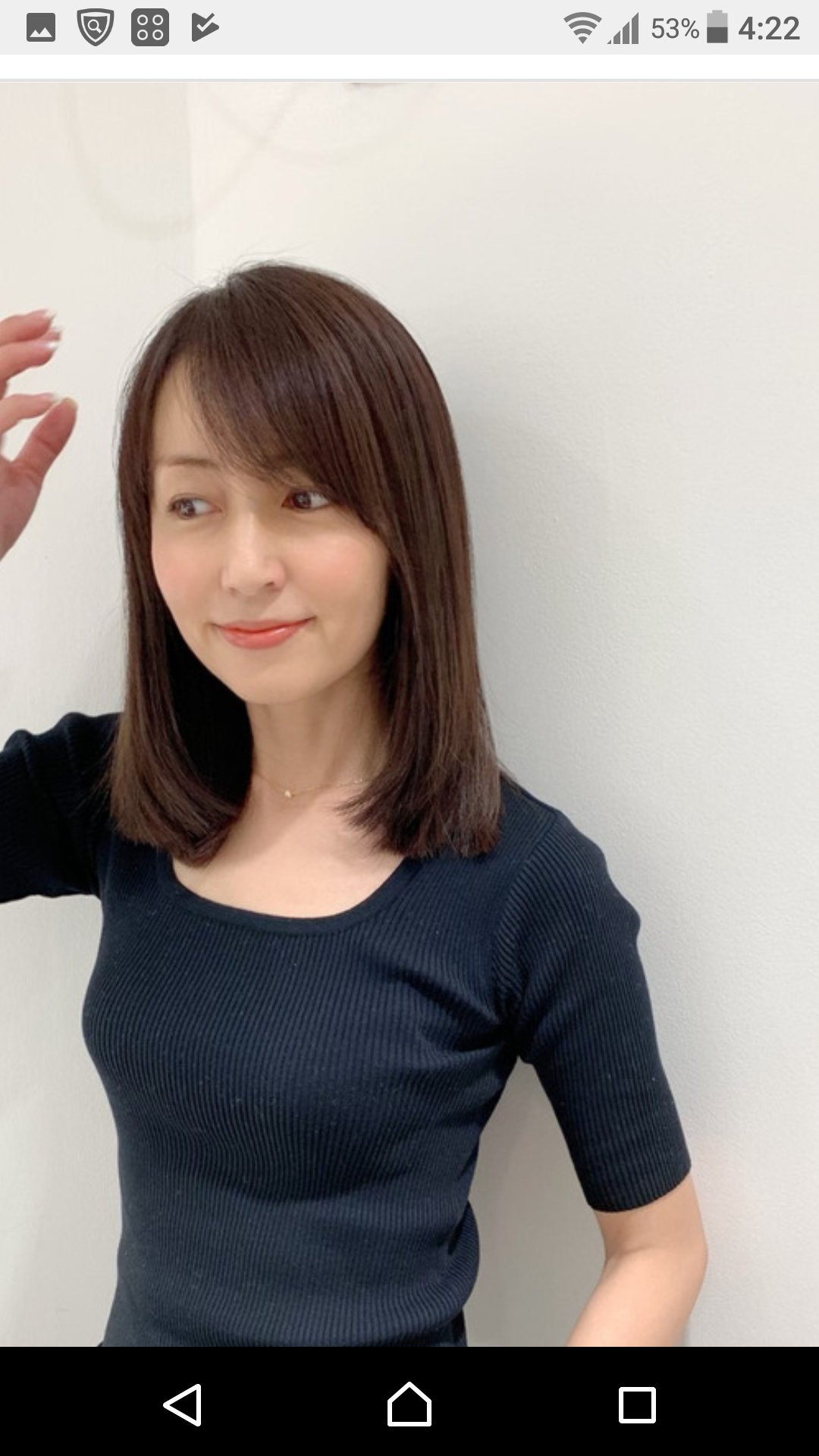 O Xrhsths M M Moco Sto Twitter 髪型を変えたくてずっと伸ばしてた髪 5 髪を切ってスッキリ デジパーで傷んでたし イメージは矢田亜希子さんのこんな感じにとオーダー 矢田亜希子さんにはなれないけどね 笑 なんか気に入った 勝手に 矢田亜希子