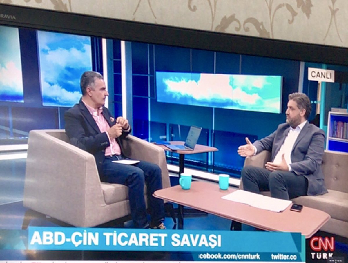 cemilcadak's tweet photo. Çin Büyükelçimiz Sn @eminonen CNN TÜRK canlı yayın konuğu. İyi seyirler. https://t.co/z4GjI2K2oo