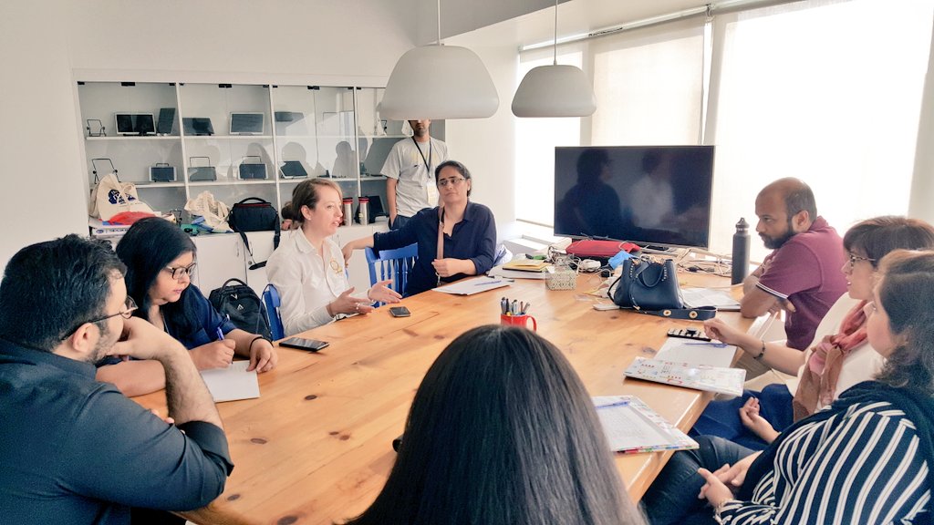 TheNestiO's tweet photo. Our judges are having a hard time picking winners, this might be a while #swky19 #DreamBigStartSmall https://t.co/F66ZD3CvFZ