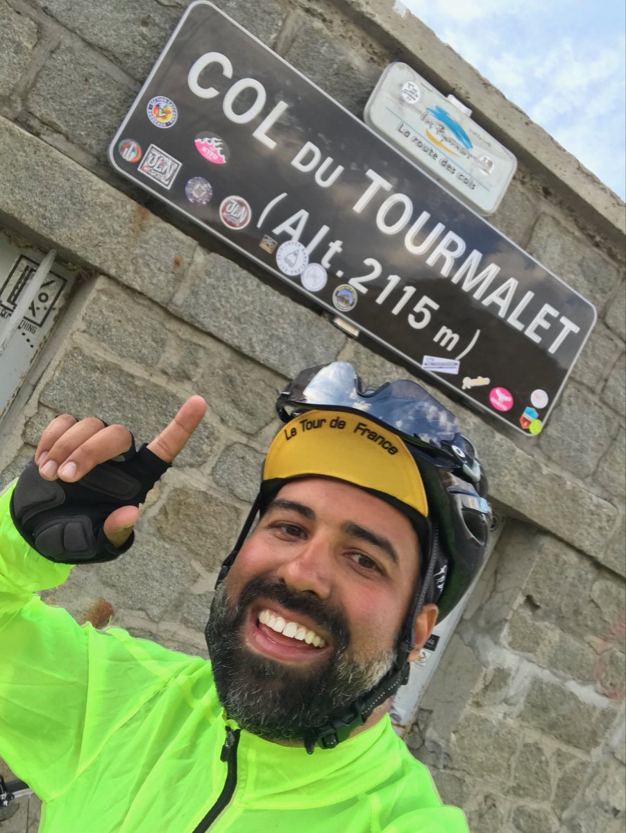 Hoje eu vou contar sobre o dia que eu escalei o Tourmalet! Uma experiência inacreditável. Um dos lugares mais lindos que já visitei. Uma escalada dura que eu fiz no mesmo dia que o #TDF2018 passou por lá! #TourdeFrance #Tourmalet #cycling