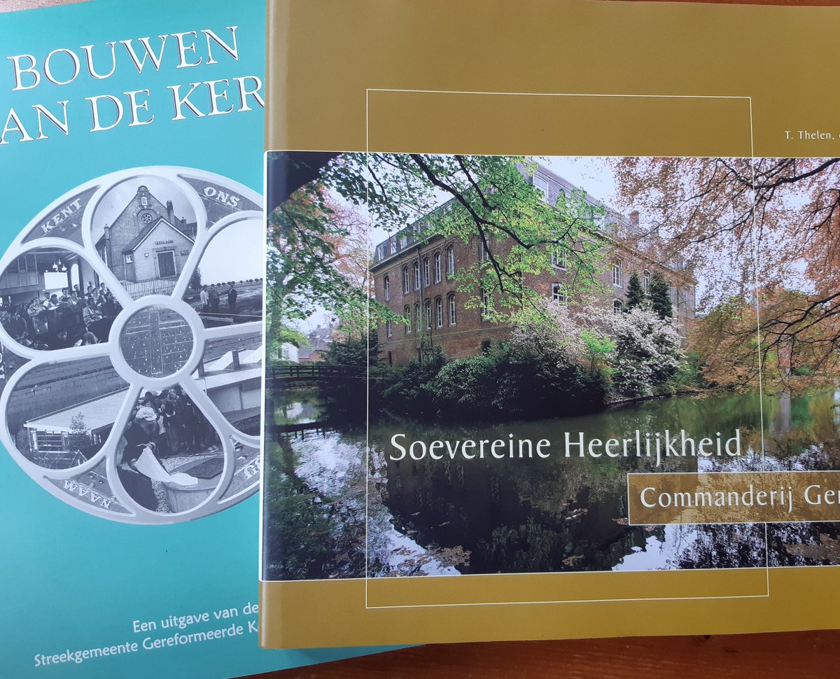 Anneke_Bode's tweet photo. In het kringloopcentrum Goudriaan enkele interessante boeken gevonden #Noordeloos #Gemert #commanderij #RDO https://t.co/HvwRXr8xAj
