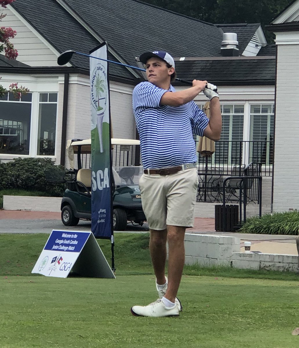 GSGA's tweet photo. Match 7 is Jack Boltja of Thomasville vs. Trey Crenshaw (SC)... #GASCjunior @SCGA1929 https://t.co/aL69j845Hr