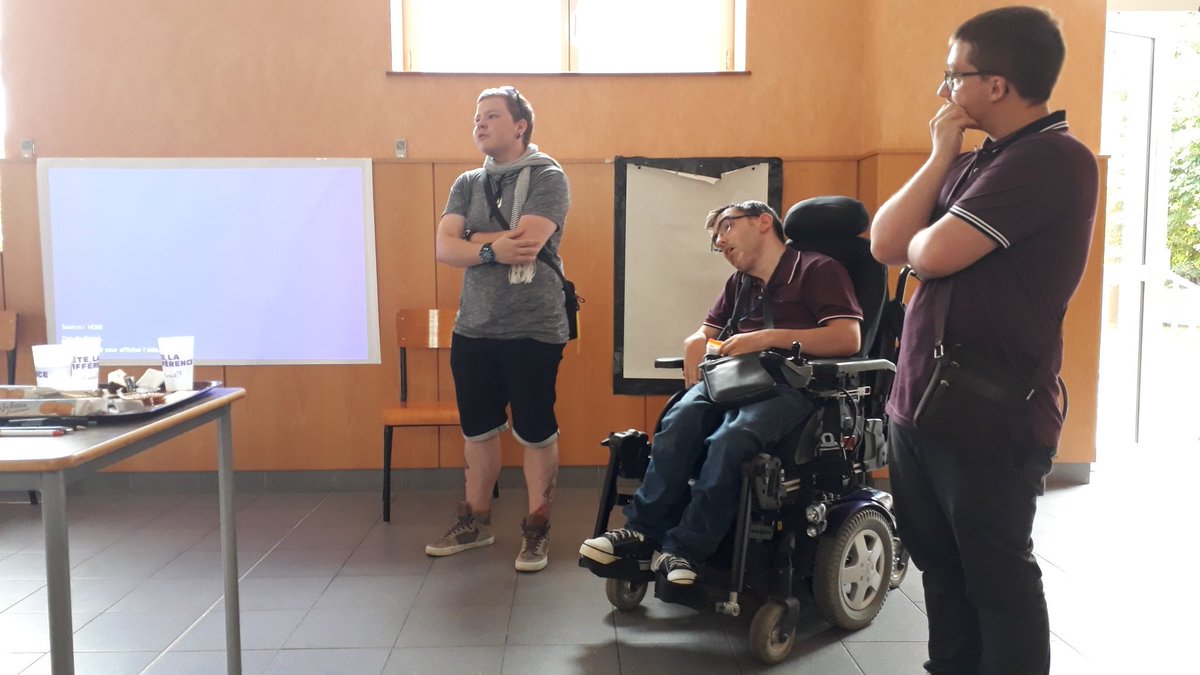 Rencontre avec SOS HANDICAP au #FestivalCoexister <a href="/AssoCoexister/">Coexister</a>