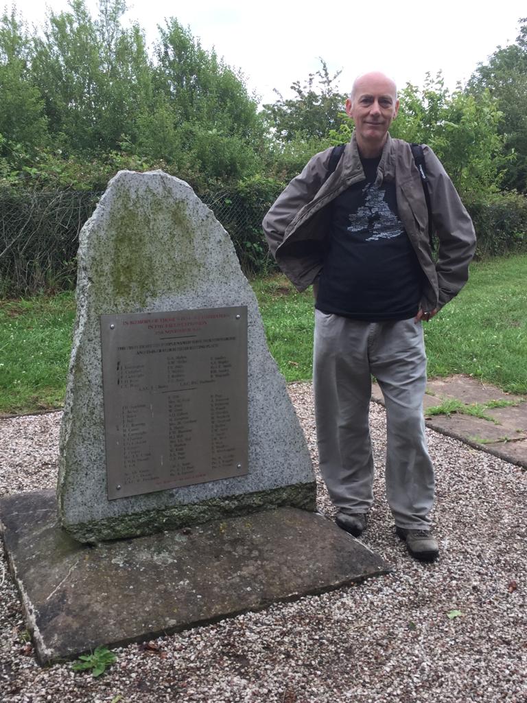 paulstone40's tweet photo. Walking and exploring #Faulds crater, site of the largest #explosion ever to occur in the UK. With @patstone356bc https://t.co/7tt10R6aJZ