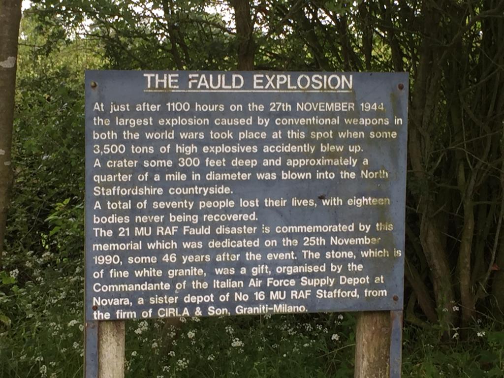 paulstone40's tweet photo. Walking and exploring #Faulds crater, site of the largest #explosion ever to occur in the UK. With @patstone356bc https://t.co/7tt10R6aJZ
