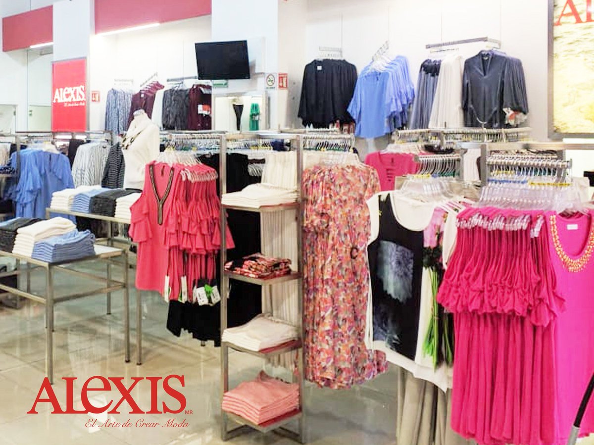 AlexisModa's tweet photo. Sábado de compras y elegir tu look ALEXIS favorito en tu tienda ALEXIS OUTLET más cercana! #AlexisModa #AlexisOutlet #Outlet #Moda #SS2019 #ootd #Vanidades #FelizSabado #PremiumOutletPuntaNorte #LasPlazasOutletLerma #HilvanaQueretaro https://t.co/q4e9oJmJV6