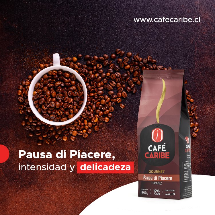 cafecaribecl's tweet photo. Si te gusta disfrutar de un café gourmet, no puedes dejar de probar nuestro café Pausa de Piacere. El equilibrio perfecto de intensidad con tonos amargos, notas de cacao y especias. Conócelo, de seguro será tu favorito https://t.co/QtGaylq5V8