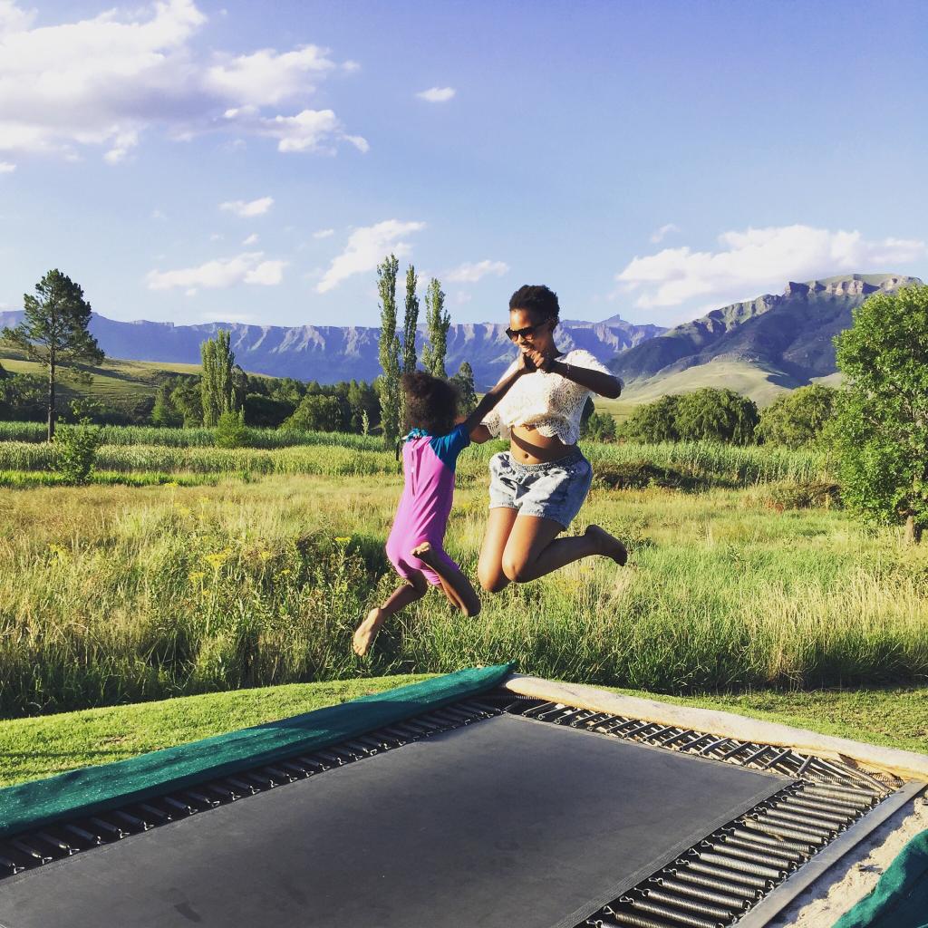 CastleburnSA's tweet photo. This amazing photo uploaded to TripAdvisor by TshegoTee illustrates the ethos of Castleburn ✨ Family fun and views to die for are always on the cards 👉 https://t.co/mPeiu3CGpL #LegacyHotels https://t.co/sgr3gjGqrj