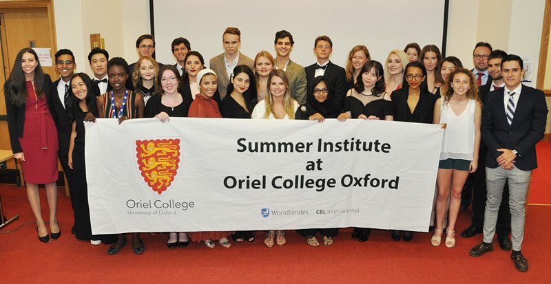 CBLIntEdu's tweet photo. Our certificate ceremony is underway at the Summer Institute at Oriel College (University of Oxford).
https://t.co/MyHebuVkUb
#Oxford #OrielCollegeOxford #worldstrides #cblinternational #education #certificates https://t.co/bl7hDfYVIy