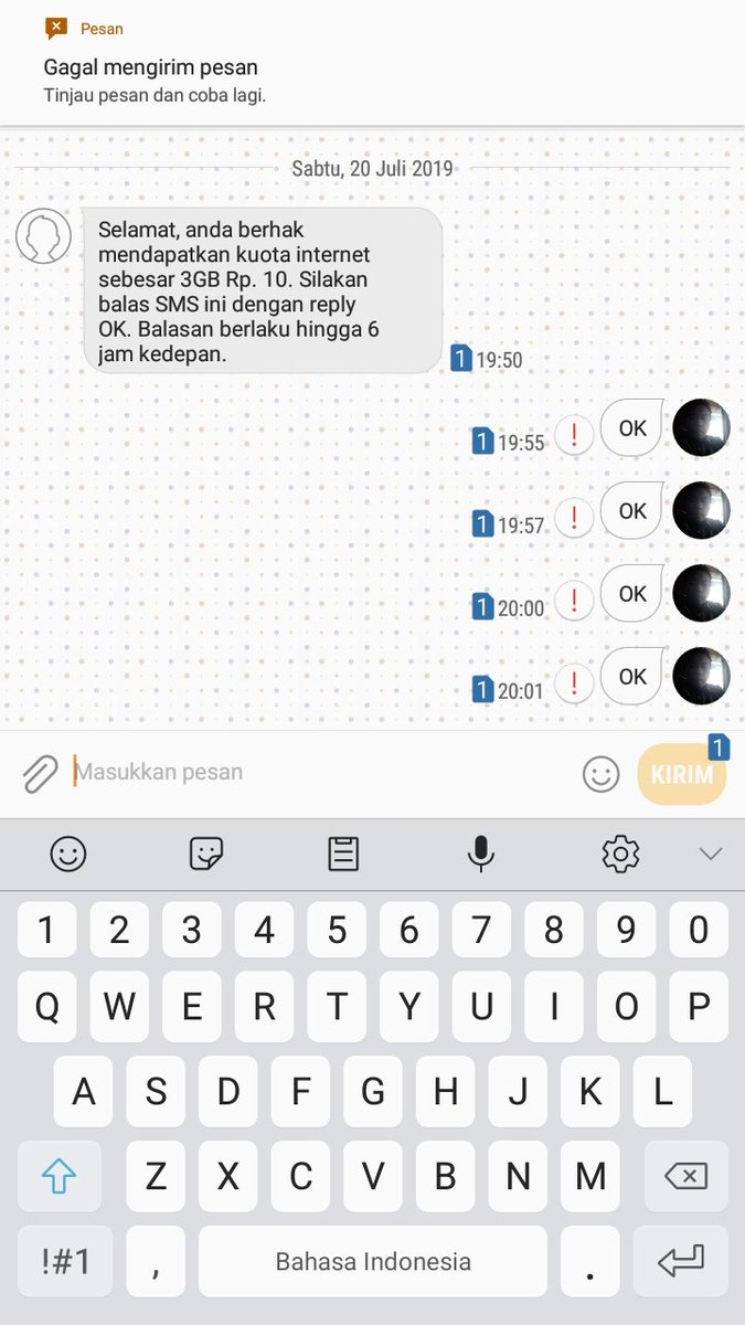 Apryandri_G's tweet photo. @Telkomsel jahat PHP teruuuus https://t.co/TCpYhyNg5N