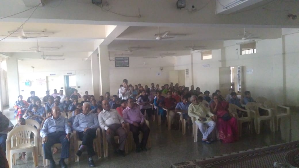 PrakashWKamatPK's tweet photo. At annual SSC & HSSC students' felicitation programme of children of Spl schools of Lokvishwas Pratishthan in Ponda,Goa on Saturday: https://t.co/bwEPyoWZLP