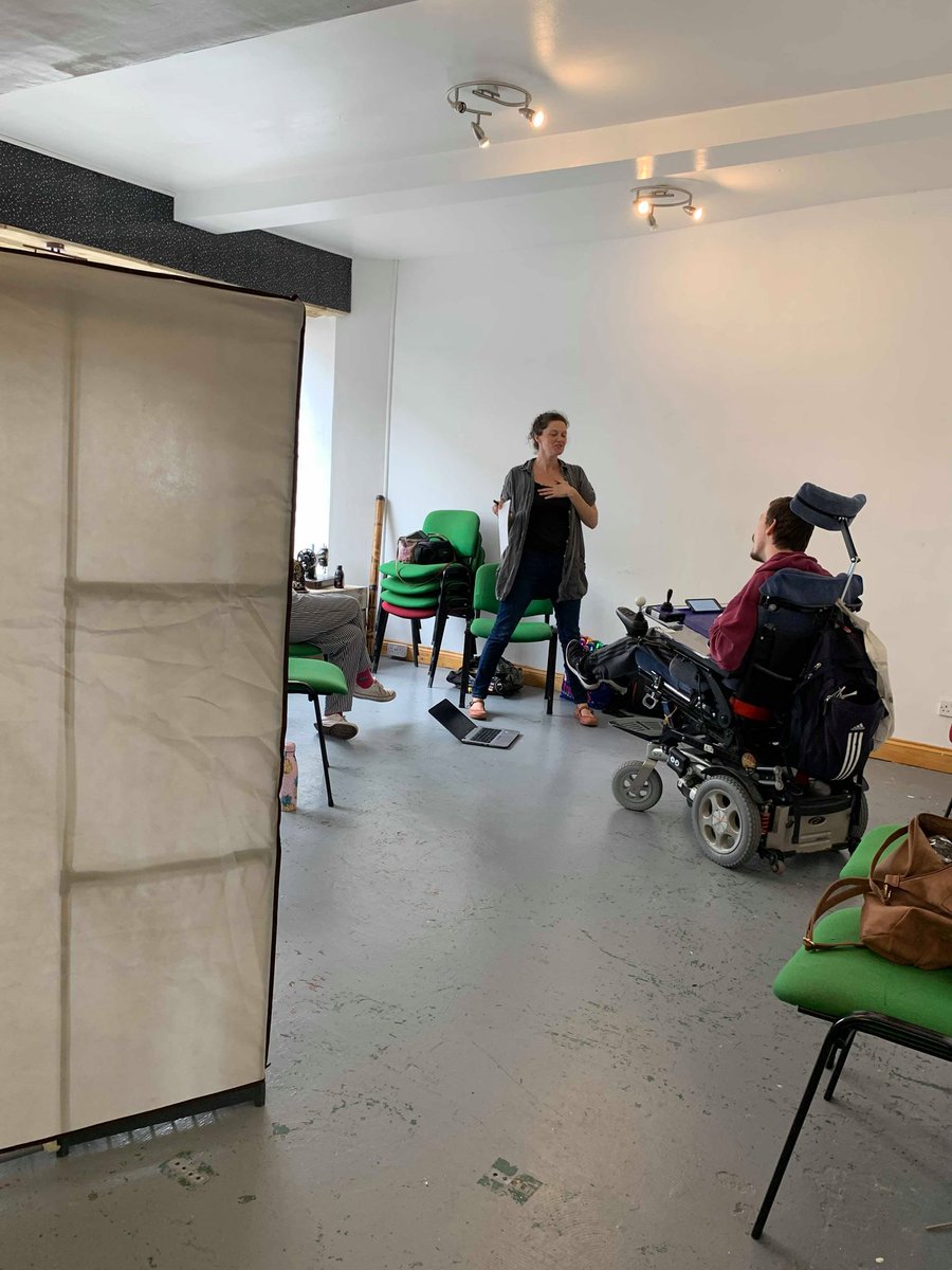 LiveHughM's tweet image. Amazing rehearsal @eyeview_prog Thanks so much to @NathaliePalin for organising and allowing us to use this really creative space. Significant progress made! #originaltheatre #eyeview