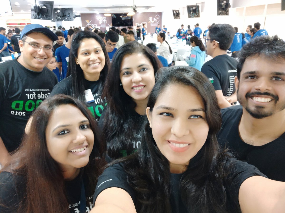 riddhiidesai's tweet photo. #CodeForGood #ChapterMumbai @jpmorgan @Chase https://t.co/vF4s2dFfXF