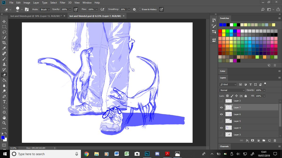 PalaeoJules's tweet image. Unfortunately I&apos;m still working on things which I can&apos;t yet talk about, but in the meantime I have an image in the works which I think you&apos;ll like. See if you can guess who these three little guys are!
#paleoart #Palaeontology #sizechart #sciart