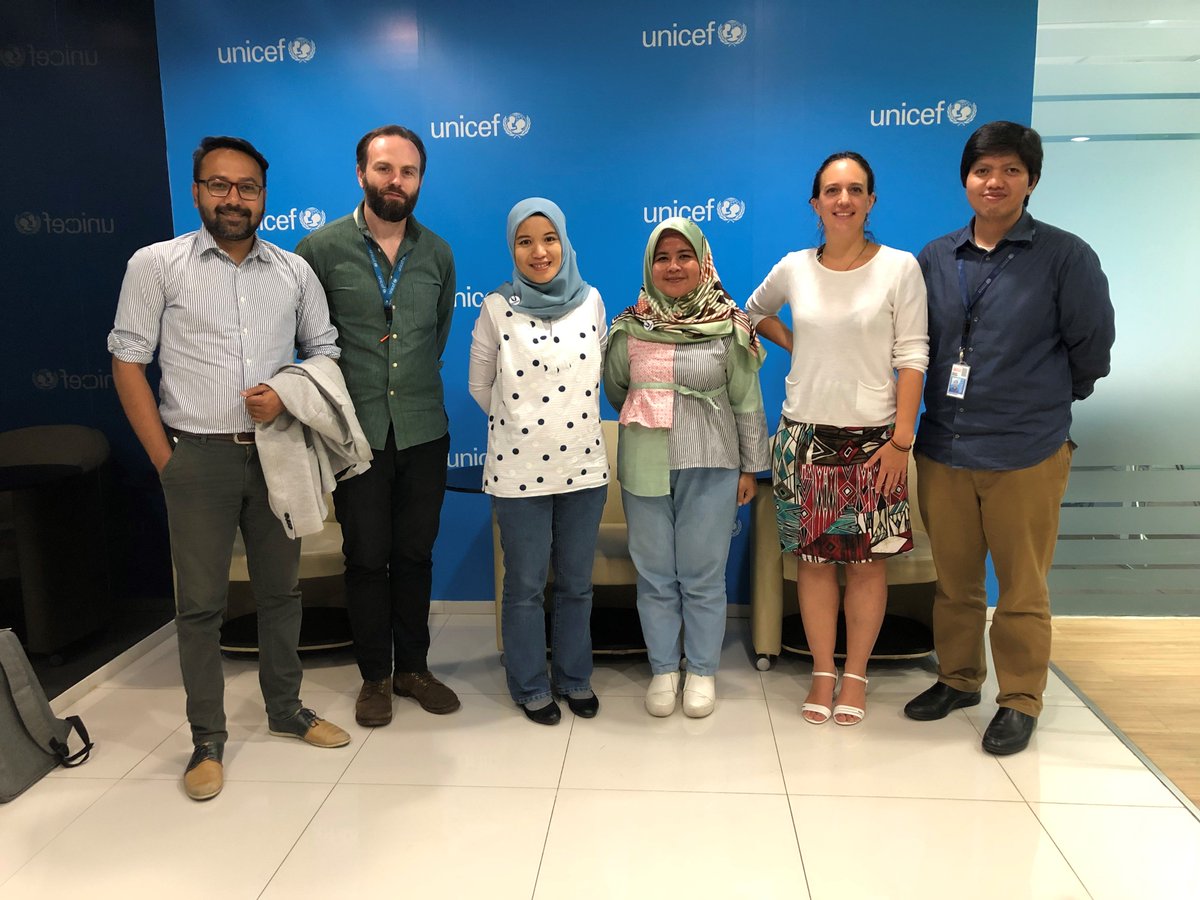 UNOSAT's tweet image. @UNOSAT and @UNICEFIndonesia in Jakarta had an engaging working session on #training content development for better #Disaster Response and Recovery using #GeospatialTechnologies. 

🇺🇳🌏🗃 #UN-INSPIRE #HumanitarianDataExchange