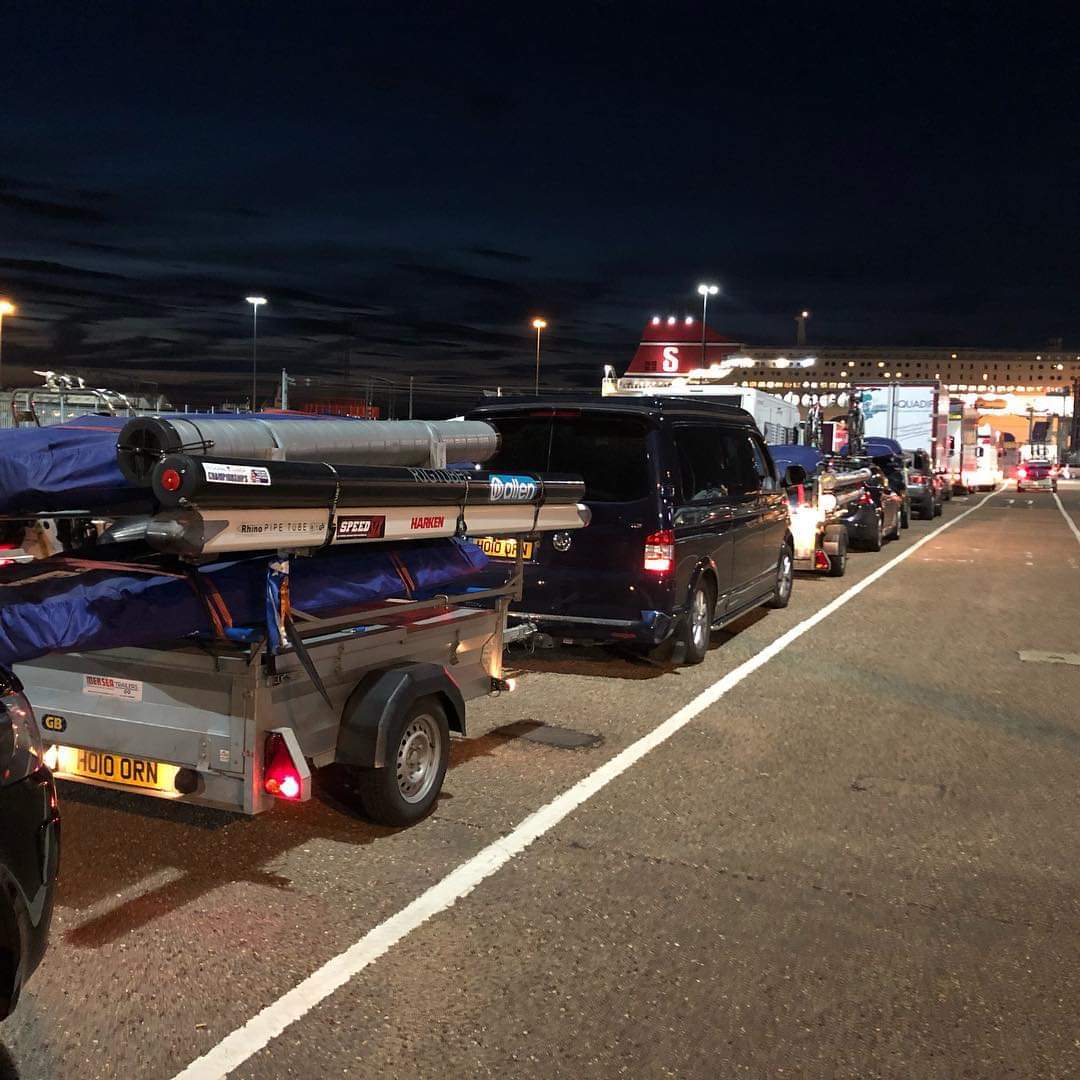 BenPurrier's tweet photo. Topper Worlds are ON. Arrived in Medemblik, Holland after a smooth crossing - already been out on the water. Big thanks to @allen_sailing @Rooster_Kit @clamcleatsltd @pooleyachtclub for helping get me  here #sailing #topper #topperworlds https://t.co/H4OzWCeC95