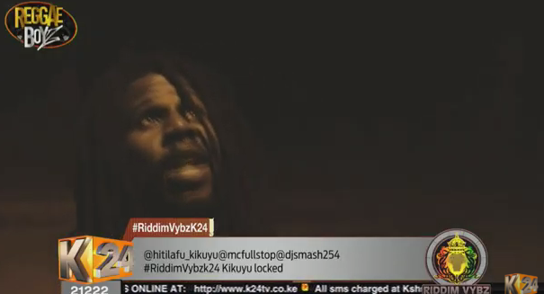 K24Tv's tweet photo. Enjoying the show? Let us know!! #RiddimVybzk24 @mcfullstop @djsmash254 https://t.co/tpNckKHxW5