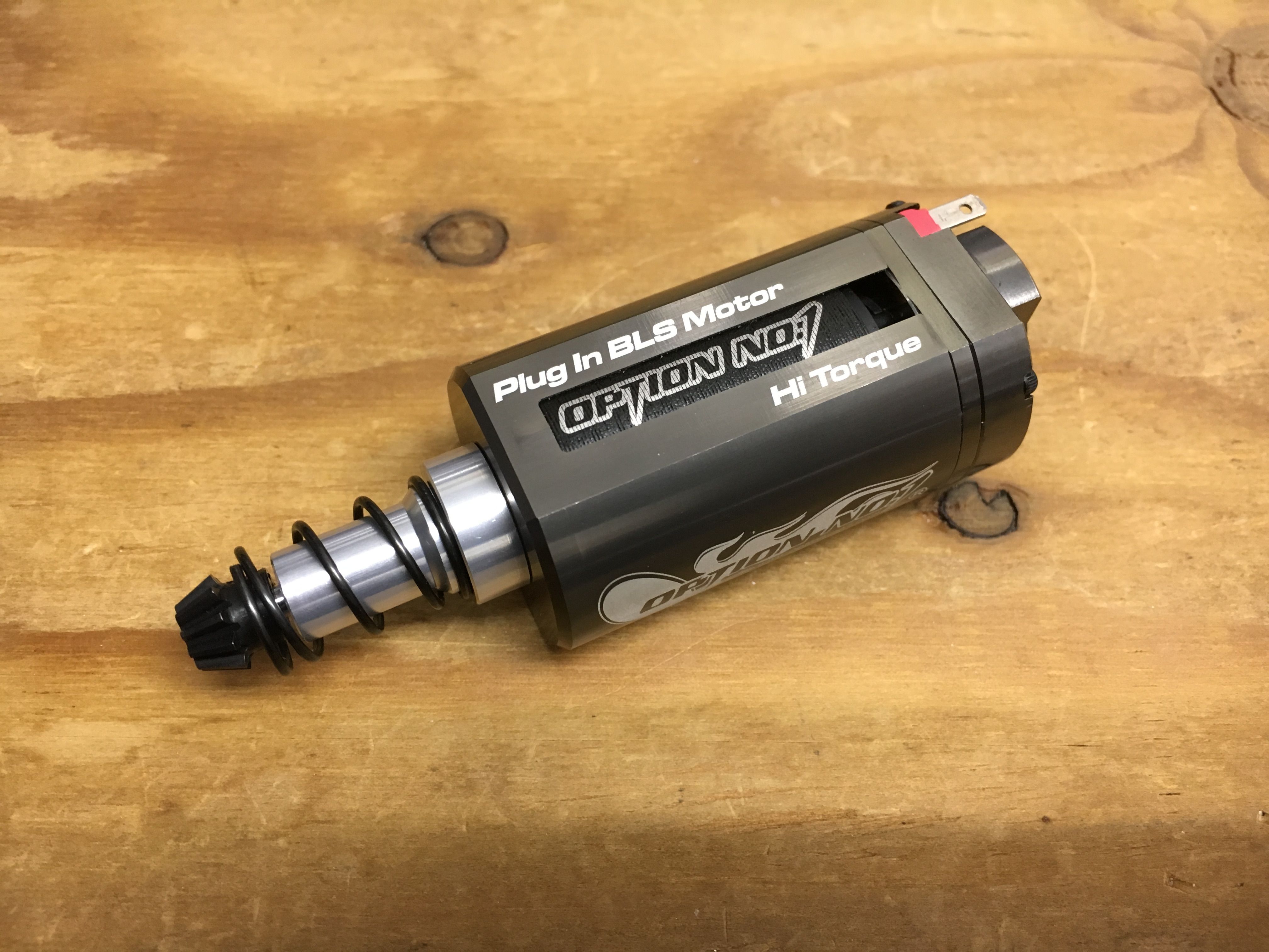 大人気新品  OPTION No.1 ロング ハイスピード モーター プラグインブラシレス トイガン