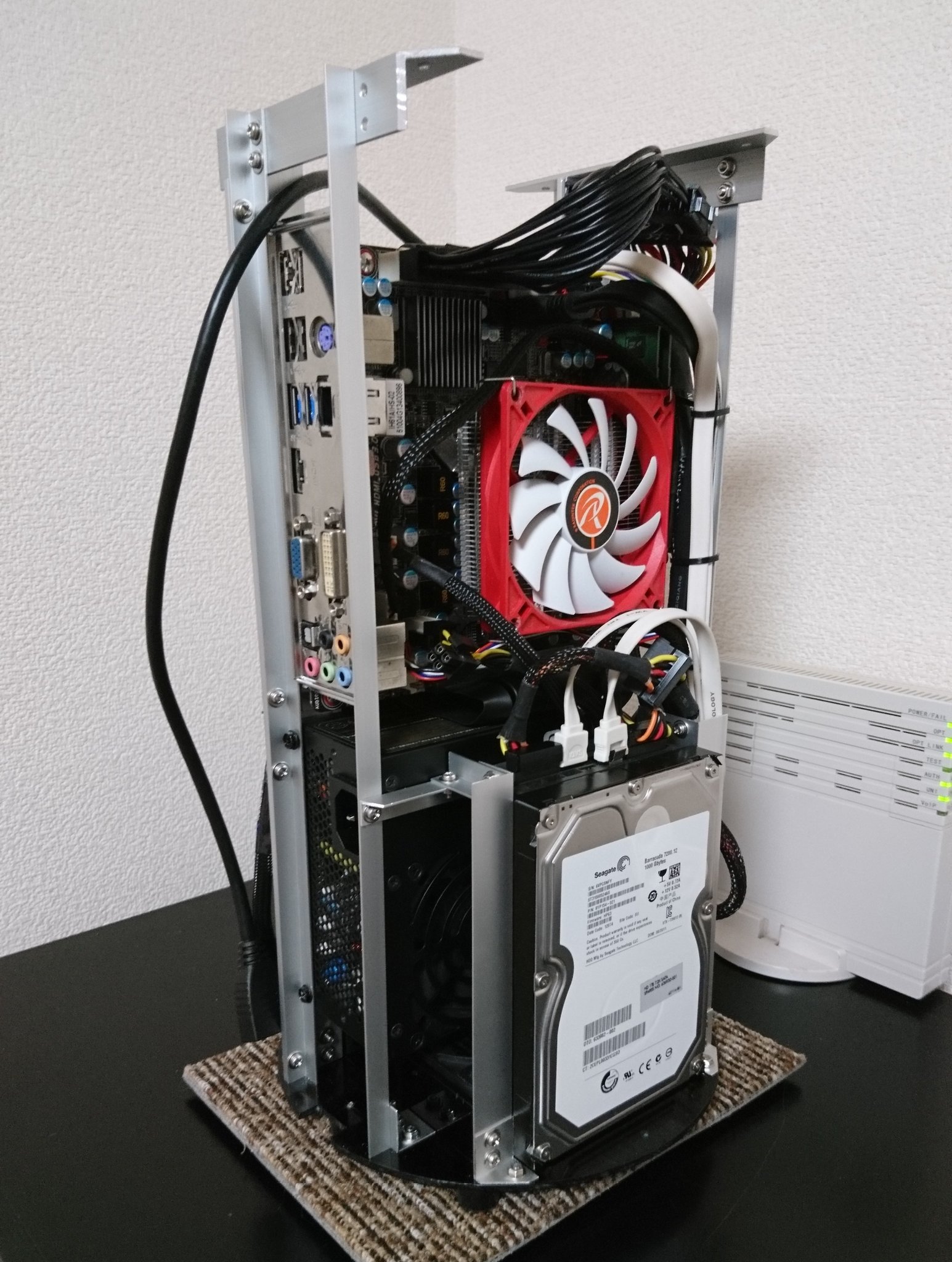 ぶっちち 自作er 自作pcケース製作中 注文したパーツがamazonから届いた O サイズ 大手裏剣3 Scbsk 3000 サイズ Aya Kaze 彩風 ブルー Cpuクーラー ケースファン T Co 5dcfxzi4r8 Twitter