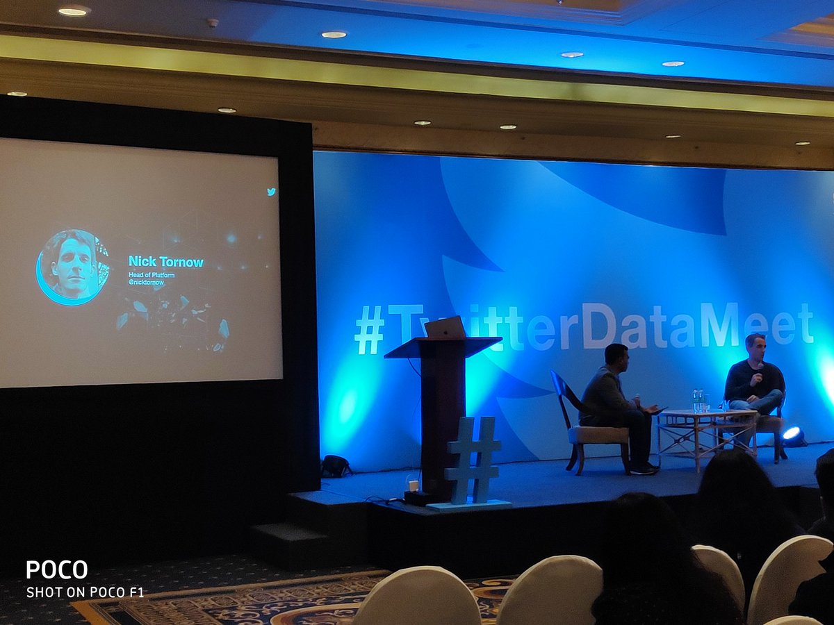 tisha_temmanuel's tweet image. Fireside chat with @nicktornow .. Yeah, there is no fire , but only chat. #Twitter #twitterdatameetup #datameetup #Bangalore