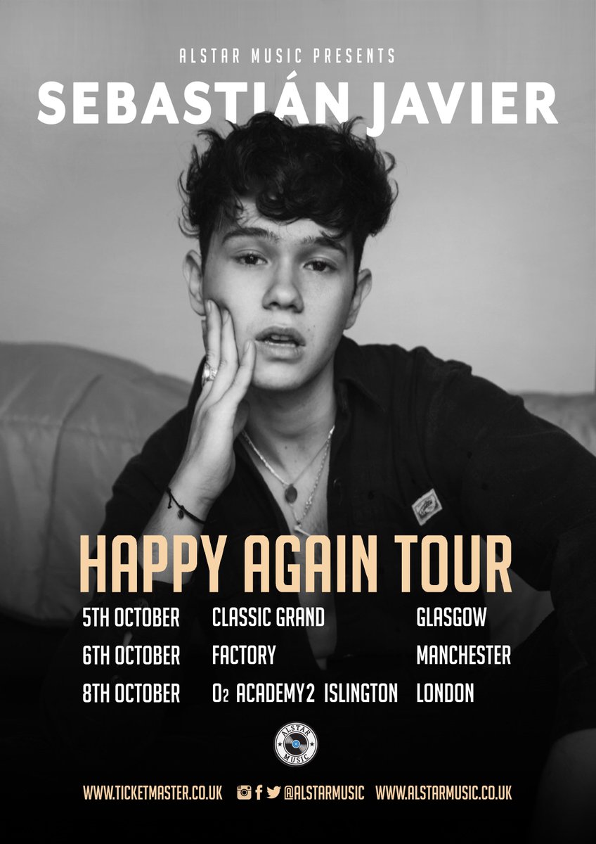 Save the date >> Tuesday 8th October - <a href="/sebtsb/">sebastian</a> live at O2 Academy Islington. Tickets on sale now >>  bit.ly/Sebastian_Javi…