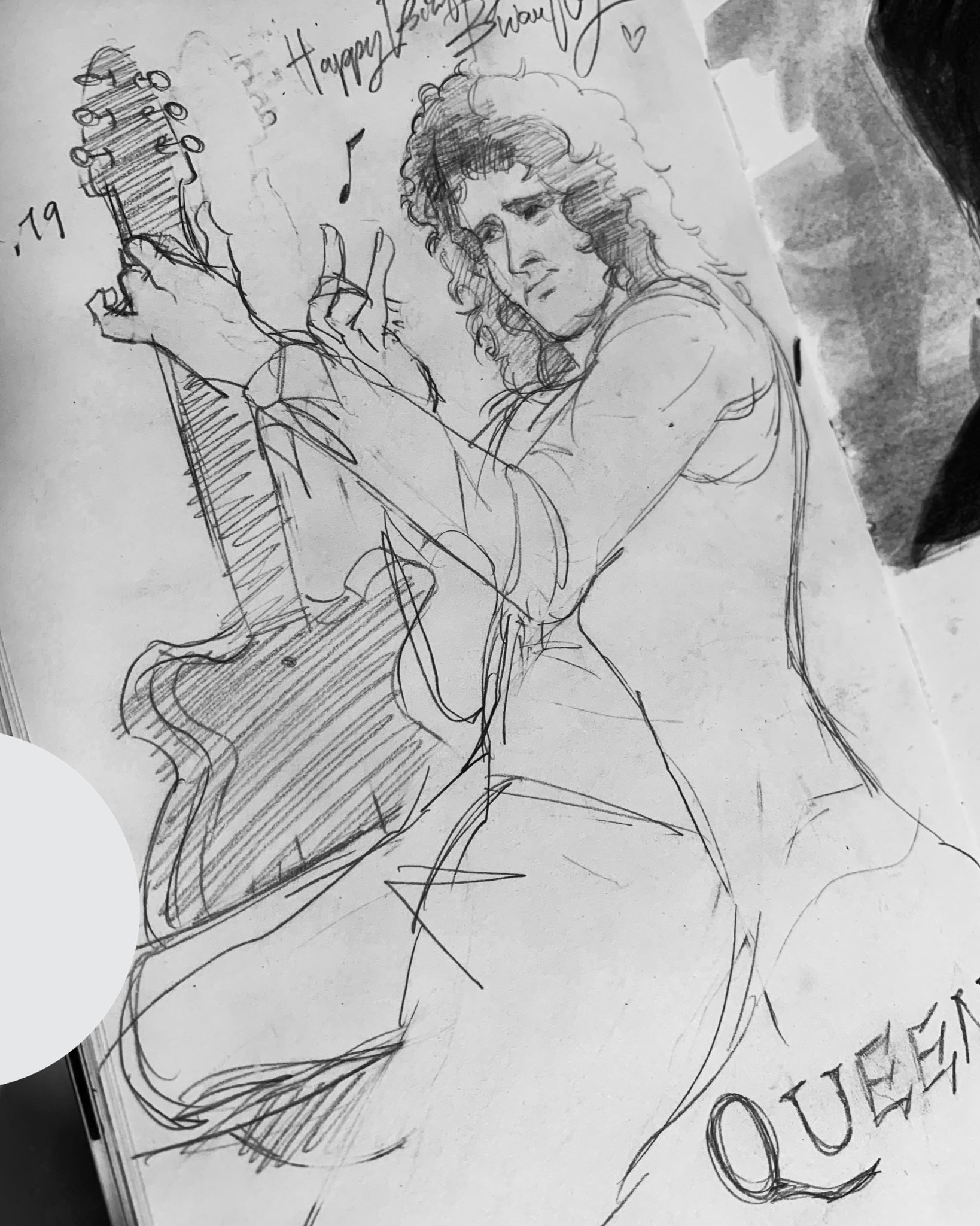 Happy birthday dr. brian may!!!!!!!!!    