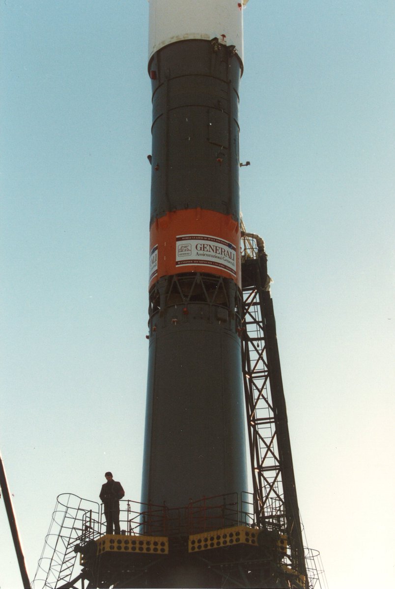 GENERALI's tweet photo. Celebrating #Apollo50th We have supported space exploration since 1964, when we insured the Italian project San Marco to launch scientific satellites. In 1989 our logo was on the Soyuz TM-8, in 1992 we provided coverage to the first Italian astronaut, Franco Malerba. #MoonLanding https://t.co/DJ8VTiLQla