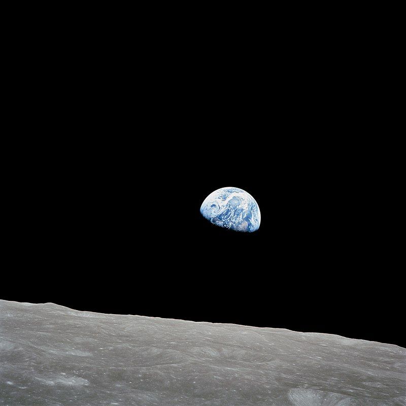LightFixation's tweet image. In the drive to land a human on the moon, one sight sent Bill Anders, the mission photographer on Apollo 8, scrambling for his camera. What he captured that day showed the world as a fragile, oasis that needs our protection. Happy Moon Landing Day! @Hasselblad
