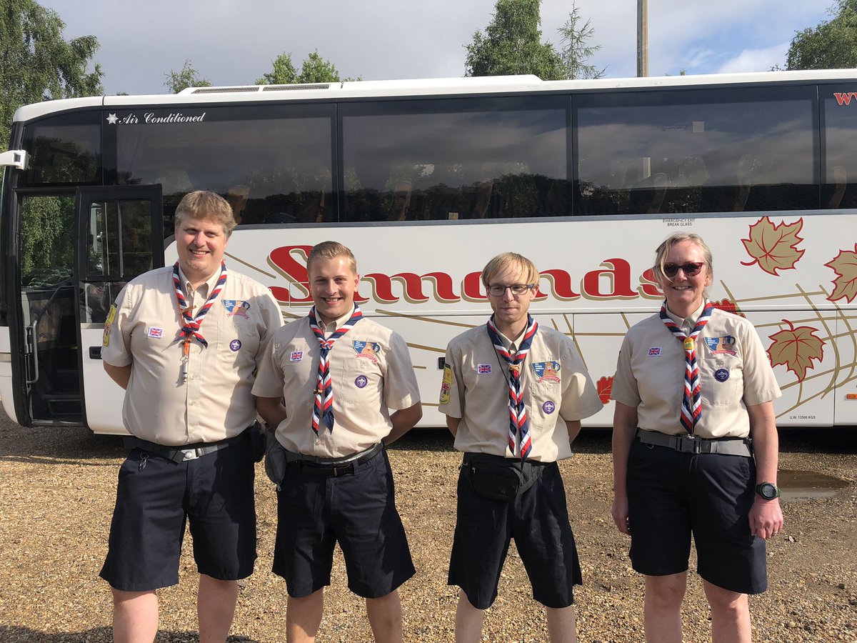 Today at 9am I waved off Unit 19 @suffolkwsj2019 as they set off on their amazing adventure to the 24th World Scout Jamboree! I Hope you all have a fantastic time and I look forward to hearing about it when you return. #wsj2019 #Suffolk #SkillsForLife