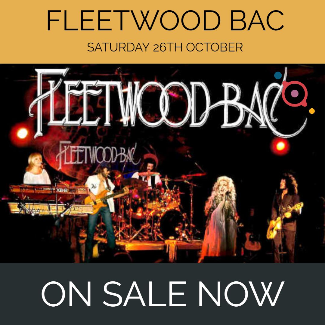 Fleetwood Bac are the world’s first and best Fleetwood Mac Tribute Band, endorsed by Mick Fleetwood himself, the only Mac tribute to authentically replicate the classic ‘Rumours’ line-up.
More info &amp; tickets: buff.ly/2L8aPf7
<a href="/FleetwoodBac/">Fleetwood Bac</a>