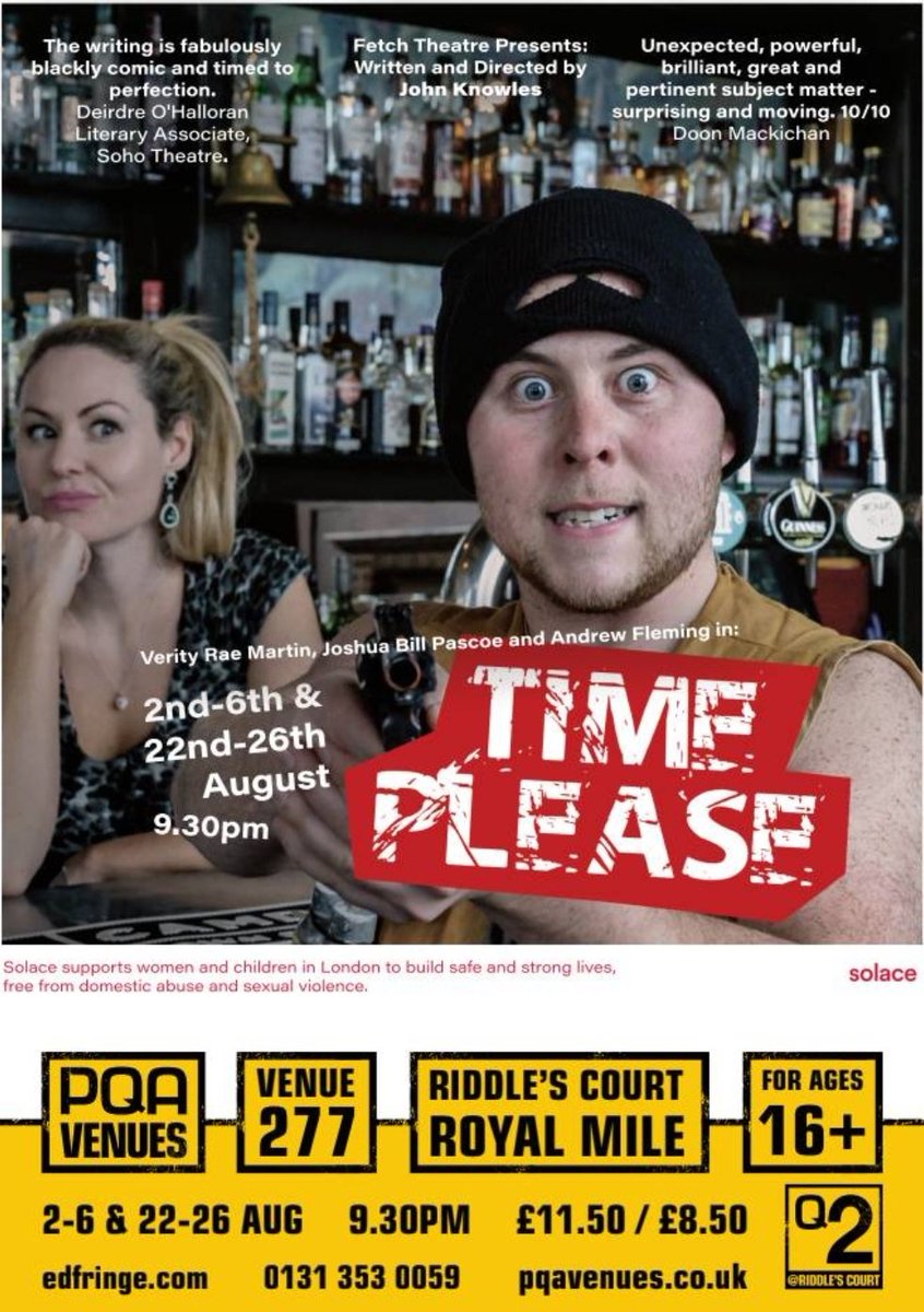 nwm_management's tweet image. If you are heading to #edfringe check out @verityraemarts in this hilarious comedy #Timeplease #TeamNWM #comedyshow 😊💥