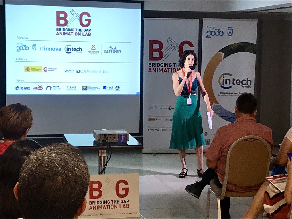 Todo preparado para dar comienzo a la presentación y los pitchs de los 13 estudios de #animación participantes de esta edición de #BridgingTheGap que hoy culmina tras meses de trabajo. Estamos en <a href="/nhhotelses/">NH Hotels España</a> en #SantaCruzdeTenerife.
Mucha suerte a todos. 
#INtechTenerife