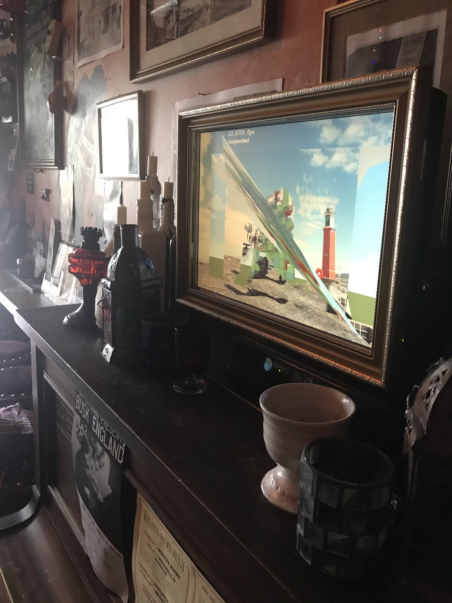 lumenprize's tweet photo. Art in a Pub! Come on down to Pebbles in #watchet #somerset and enjoy #makingus an #interactive work by #lumenfinalist @LauraDekker_io installed all around the town. Commissioned by the fab @Contains_Art - tks guys for a great opening last night. On to 30/8 - don’t miss it! https://t.co/49D0bES9T9