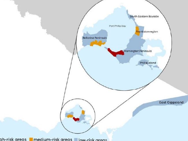 AgPeriUrban's tweet image. Beating Buruli Project #Mosquito control study. “Cluster randomised control trial” spray on residential areas with synthetic #pyrethroid pesticide. "Perfectly safe" (🚫🐝🐞) on nature strips, Portsea to Rosebud
@Mozziebites @SaveOurBees_ @RetallackViti @Matt_HerringOz @BirdlifeOz