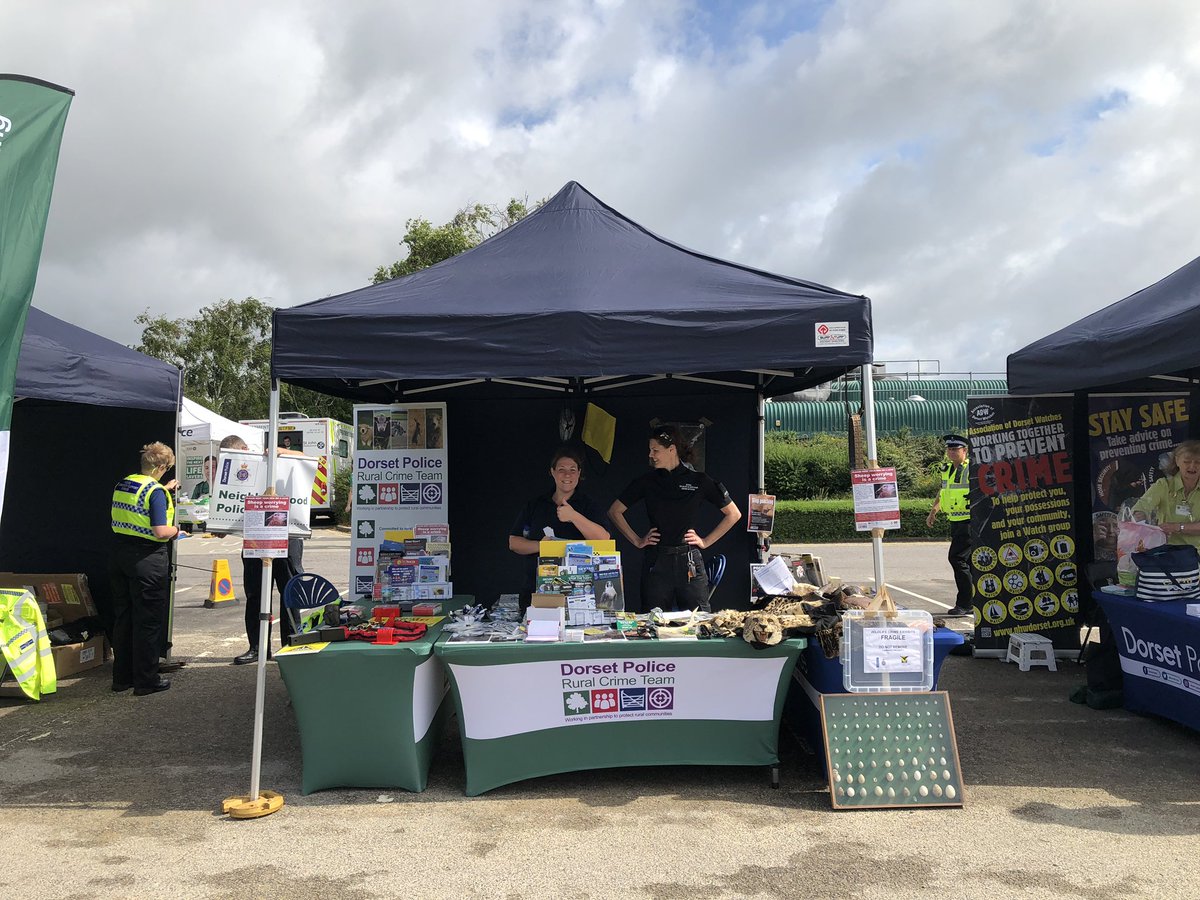 RuralCrimeTeam's tweet image. We’re here at our @dorsetpolice open day at Winfrith with our 4x4 and #RoboCrop police tractor. We have @WildlifeCop and @PCSO6386 here. Please do come along and see what we do and come and ask us any question around rural and wildlife crime #Dorset999 #RuralCrime #WildlifeCrime