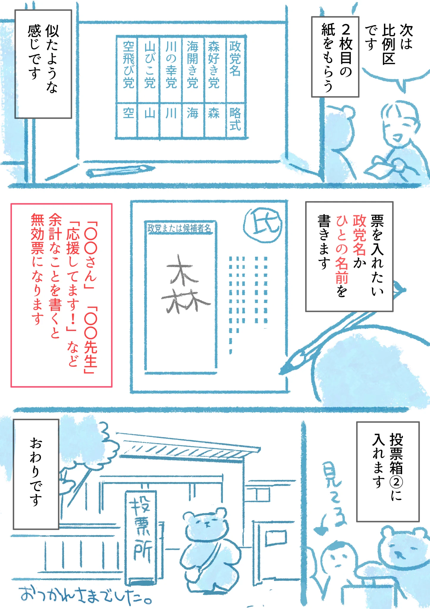 これで迷わない？初めて選挙の投票に行く人向け投票の仕方がこれ！