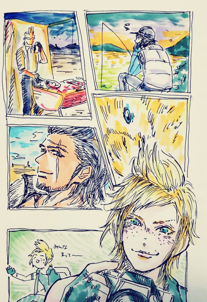 【ラクガキ】FF15のプロンプトくん。【フォロワーさんの推しが描きたい】

そばかすかわいい? 