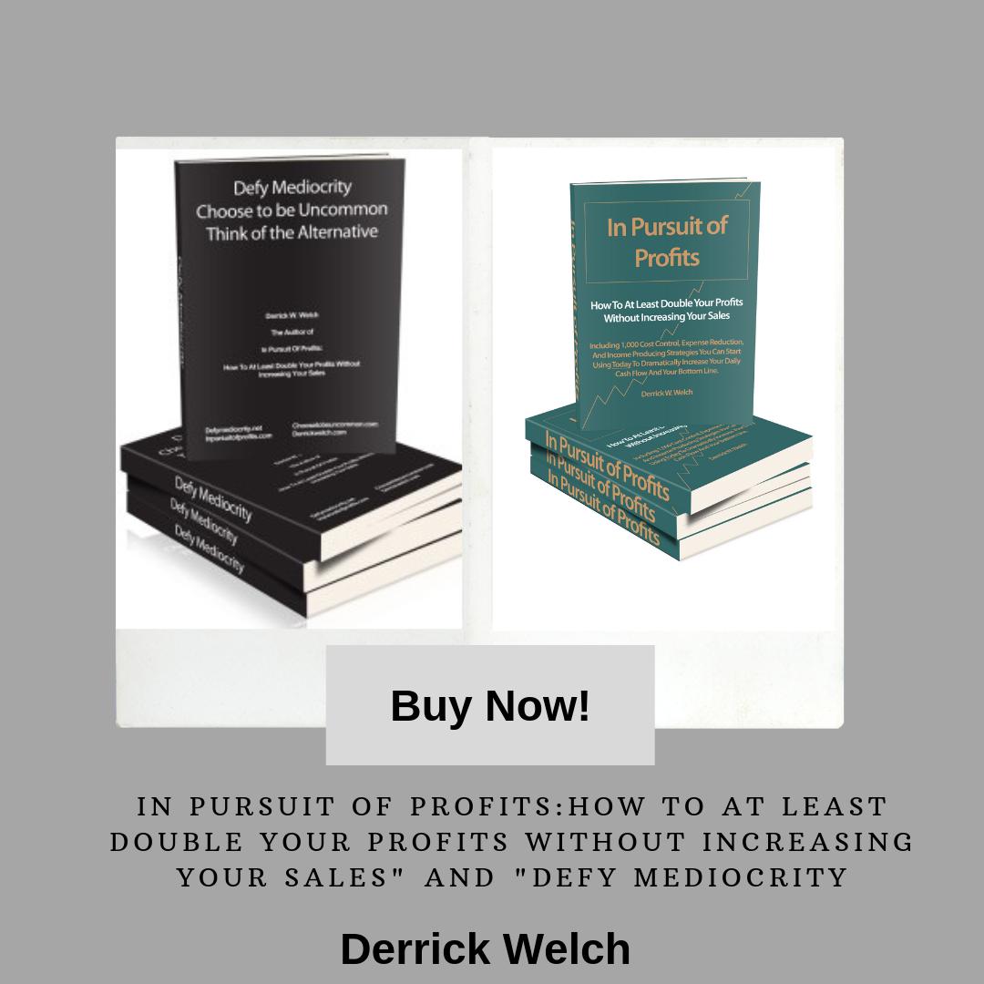 welchpublishing's tweet photo. Read “In pursuit of profits” book and learn how to double profits without increasing sales.
Read More: https://t.co/eihIFd9UVO 
@jennbookshelves @caitief @johnrampton @msuster
#costcontrol  #bestsellar #businessbook #author #success #businessideas #BusinessAuthor https://t.co/tbDa3QHn2k