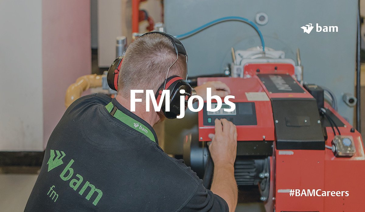 bamukandireland's tweet photo. Mobile Gas Engineer wanted to join our BAM FM team, covering the North West, reporting to the Contracts Manager & required to work flexible hours. https://t.co/k643ItR9rc
At #BAMFM #customerservice is at the heart of what we do
#BAMCareers #GasEngineerJobs #NorthWestJobs https://t.co/L9Q7P9jMmb