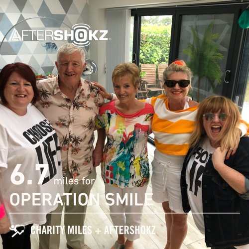 LatersBabyUK's tweet photo. #FiftyFans @fiftys_fitties I danced 6.7 @CharityMiles for @operationsmile. Thx @Aftershokz for sponsoring me. #ShokzMiles #Partayyyyyy 🥂#50 https://t.co/McbfAmIdIP