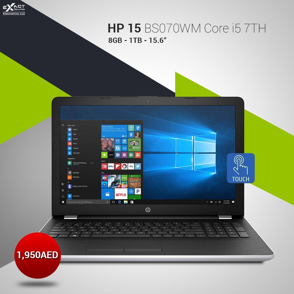 exact_llc's tweet photo. 💻 #HP15BS070WM i5 7TH, 8GB, 1TB,15.6″, #touchscreen  #laptop 
📞 00971502192990 
⛟ Free Delivery 
Shop Now >https://t.co/wSQ0EUvxX1 https://t.co/tfKRvlixMC