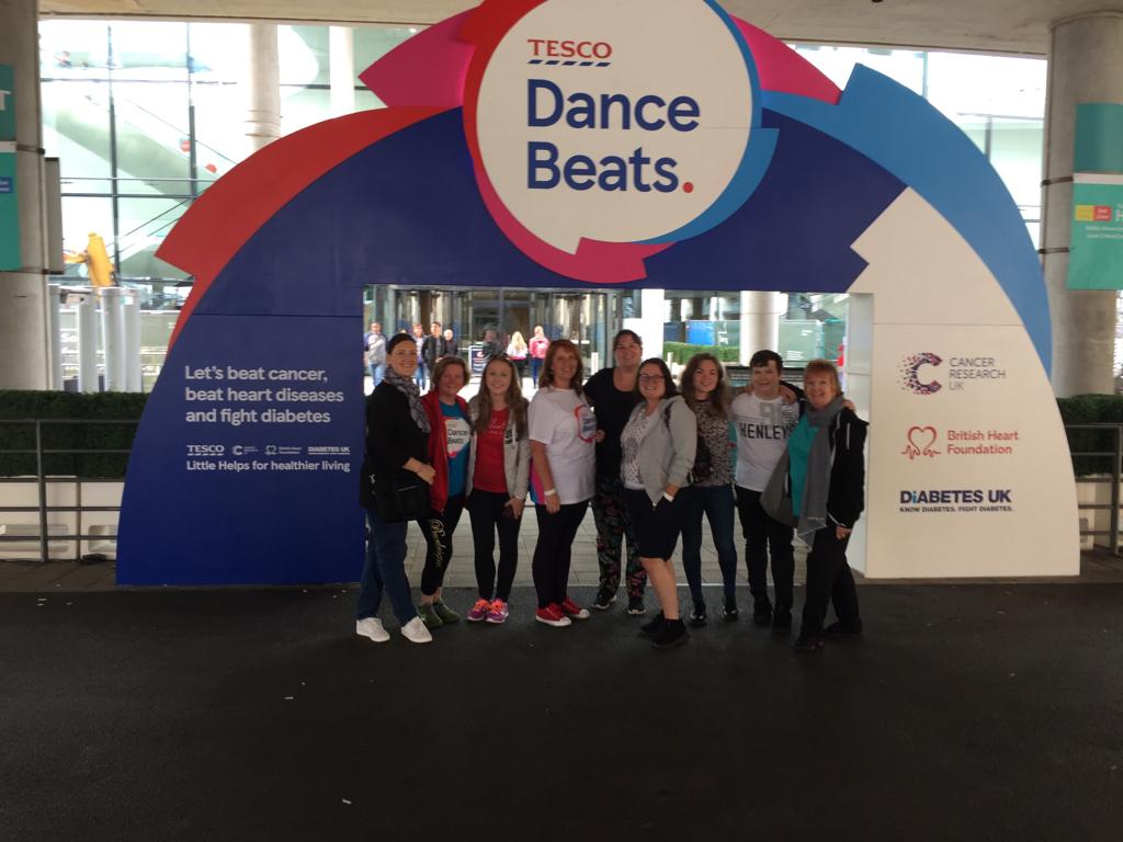 Team Penistone taking part in breaking a world record at Wembley x shake ya booty guys x #dancebeats
