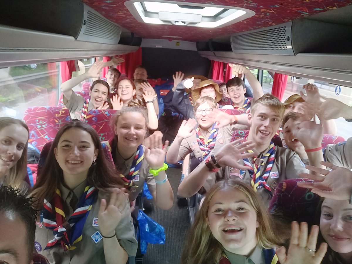 Unit39Cheshire's tweet photo. We've said goodbye to our families and we're off on our adventure. Currently @manairport checking in for our @VirginAtlantic flight to JFK. #excited #travelling #ScoutJamboree @ukcontingent https://t.co/nhEPAR8NJQ